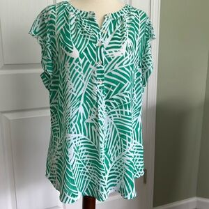 Talbots top size 12